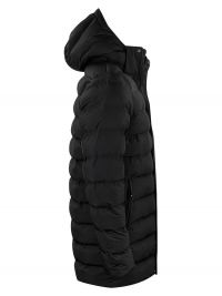 Lange Herren Winterjacke Schwarz